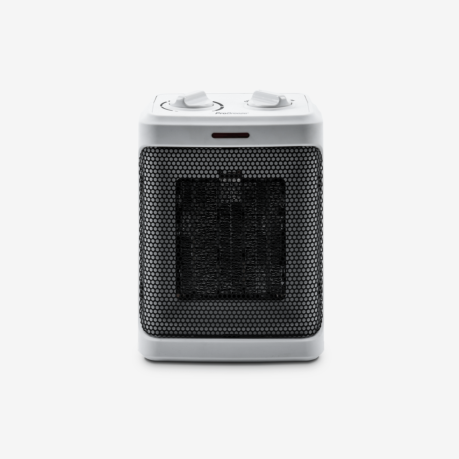 1500W Mini Ceramic Space Heater with 3 Operating Modes and Adjustable Thermostat - White