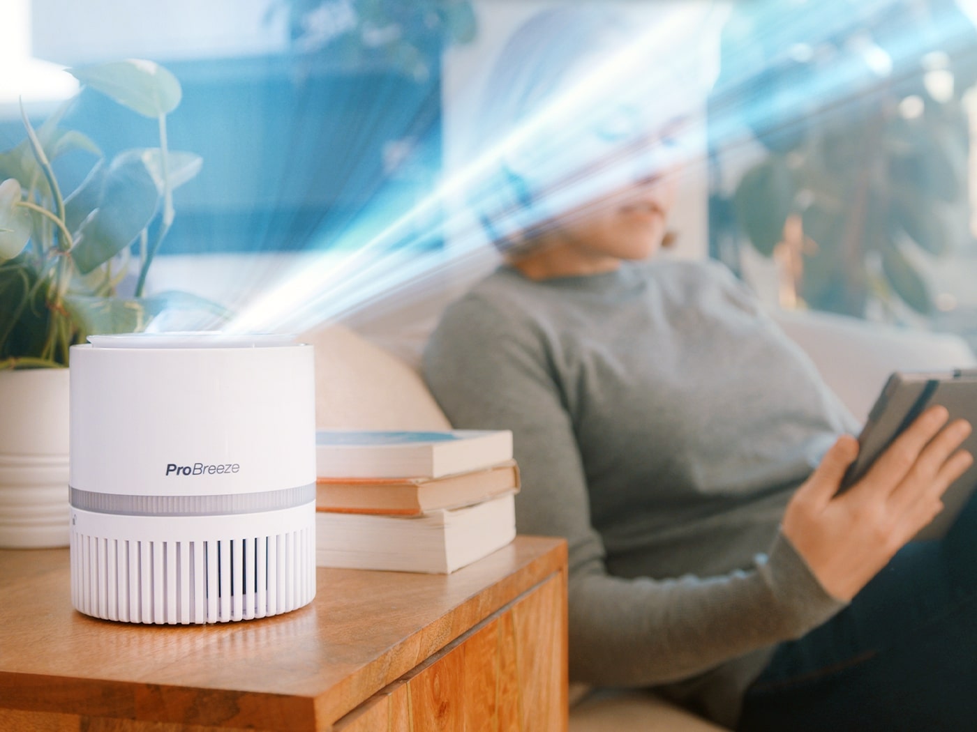 Pro Breeze - Conquer your household moisture problems with our  dehumidifier! Easy to move from room to room, this handy item will  drastically reduce the condensation and mould build-up in your home