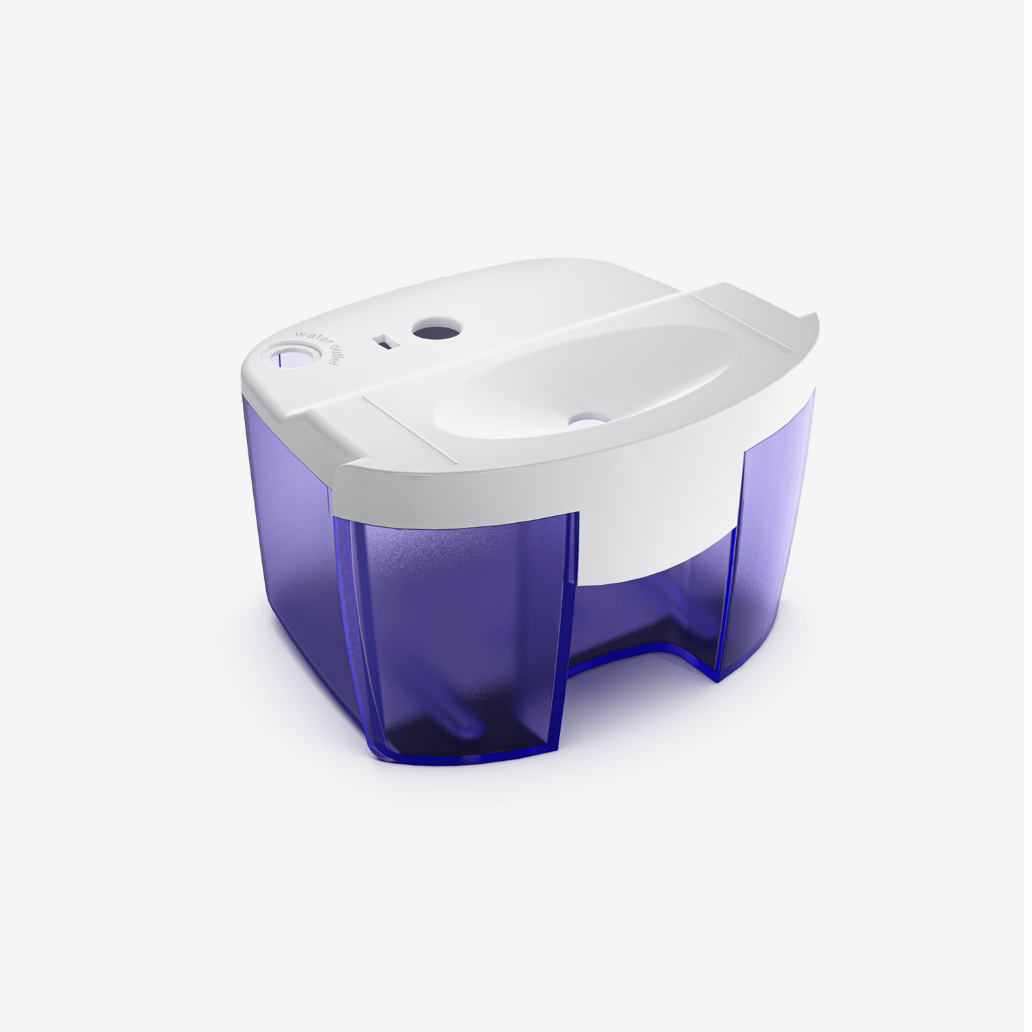 1200 Cubic Feet (205 sq. ft) Electric Mini Dehumidifier - Compact & Portable