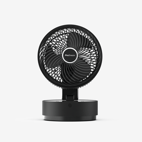 8” Turbo Desk Fan with 4 Operating Modes & 12 Hour Timer - Black