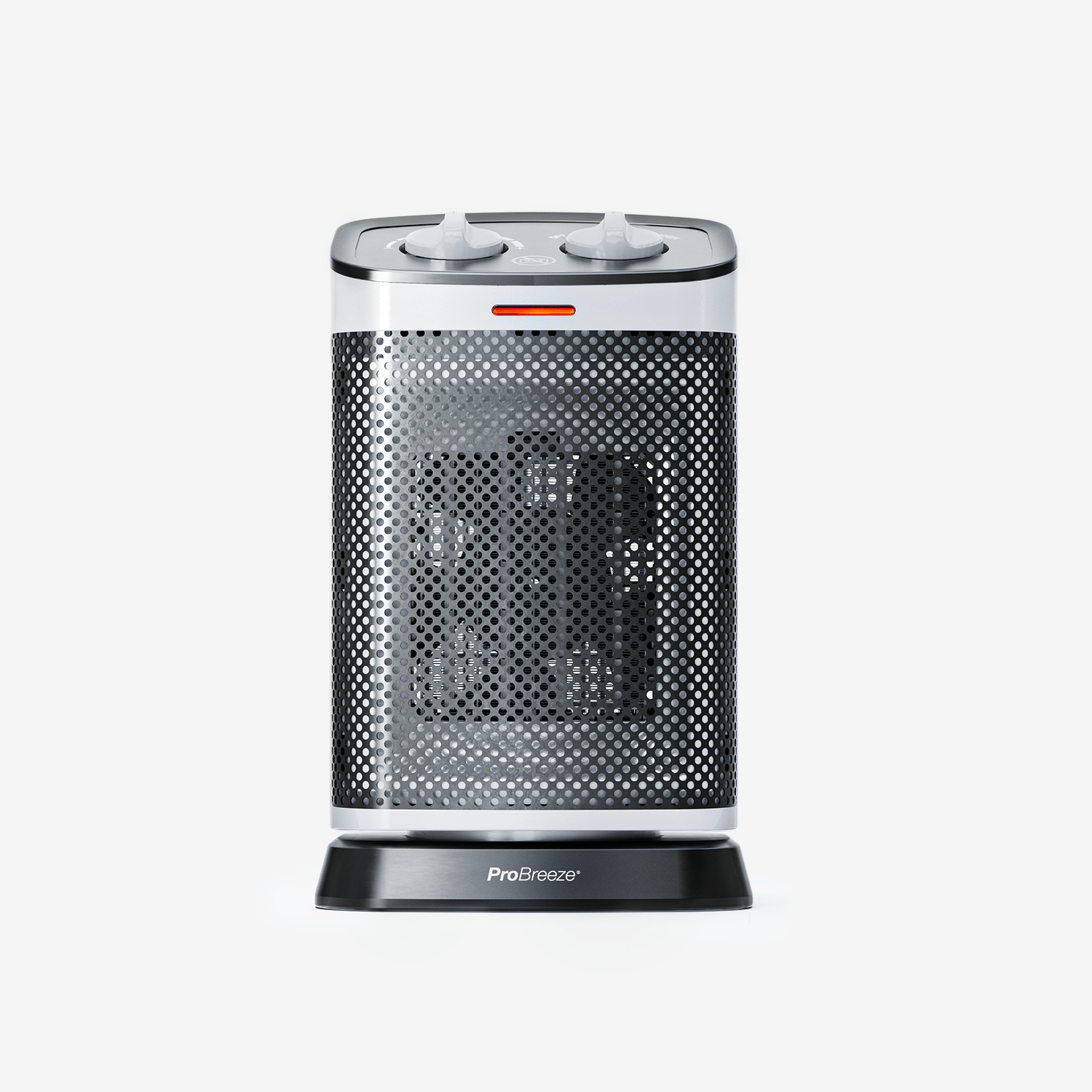 1500W Mini Oscillating Ceramic Space Heater - Rotates 70° with 6 ...
